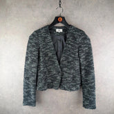 Noa Noa Jumper Womens Small S Grey Knitted Cardigan